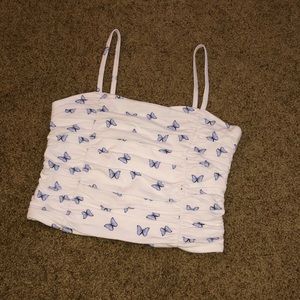 Hollister crop tank top